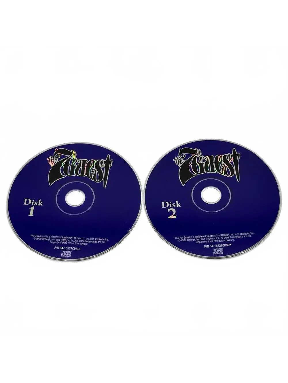 The 7th Guest (1993) - PC CD-ROM Video Game ** Disc Only **